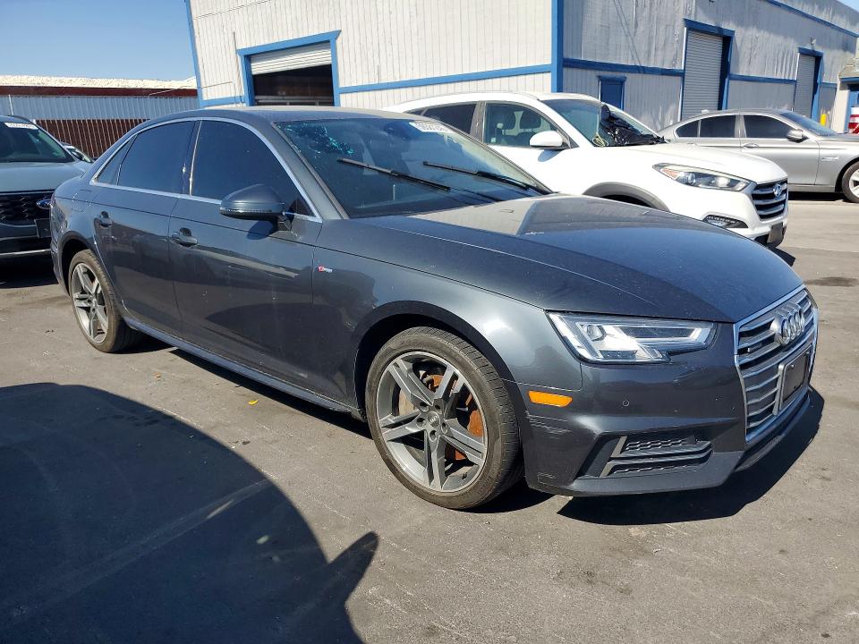 2017 Audi A4 VIN WAUENAF46HN040862 COPART salvage auction — FRONT END, NV - CERTIFICATE OF TITLE, sold $2,450 on 2026-07-27 (photo 4)