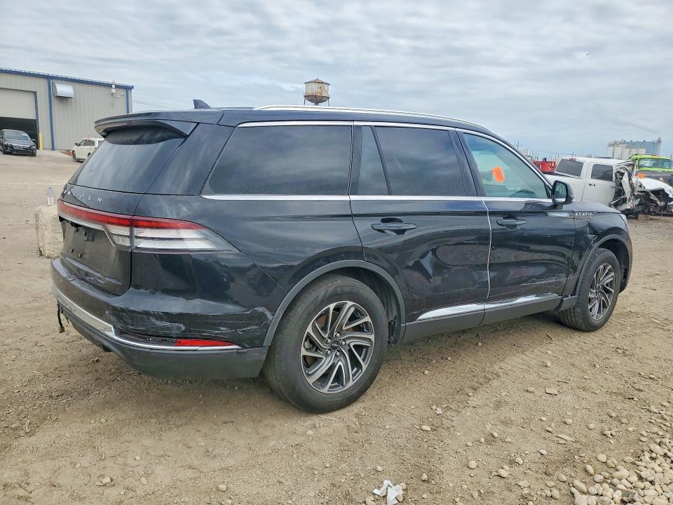 2022 Lincoln Aviator VIN 5LM5J0XCXNGL19402 COPART salvage auction — FRONT END, Il - Certificate Of Title, sold $9,900 on 2026-07-22 (photo 3)