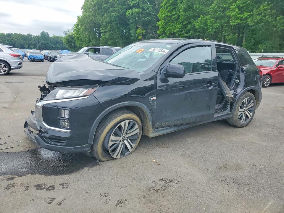 2024 Mitsubishi Outlander VIN JA4ARUAU9RU004387 COPART salvage auction — FRONT END, Nj - Cert Of Title-Salvage, sold $800 on 2026-08-25 (photo 1)