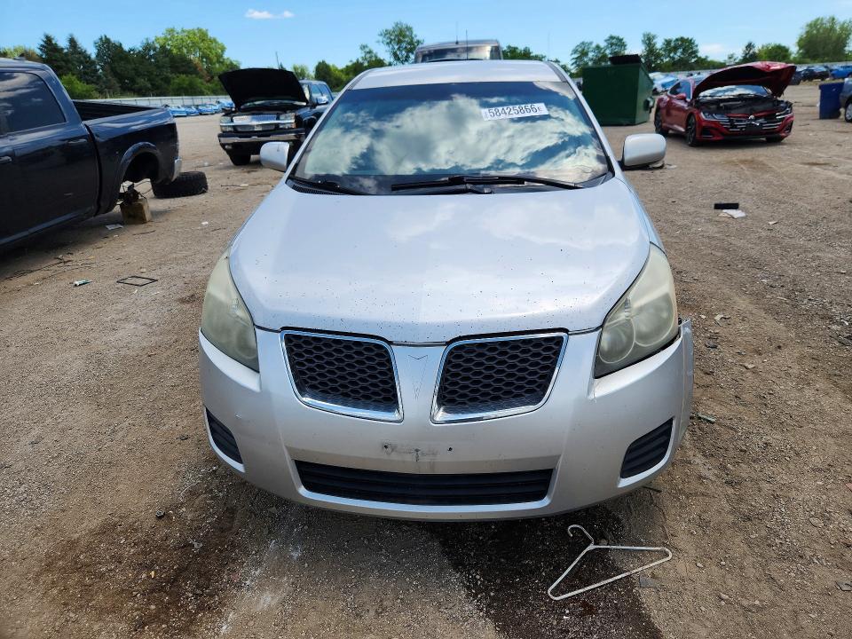 2009 Pontiac Vibe VIN 5Y2SP670X9Z443102 COPART salvage auction — FRONT END, IL - SALVAGE CERTIFICATE, sold $350 on 2026-07-28 (photo 5)
