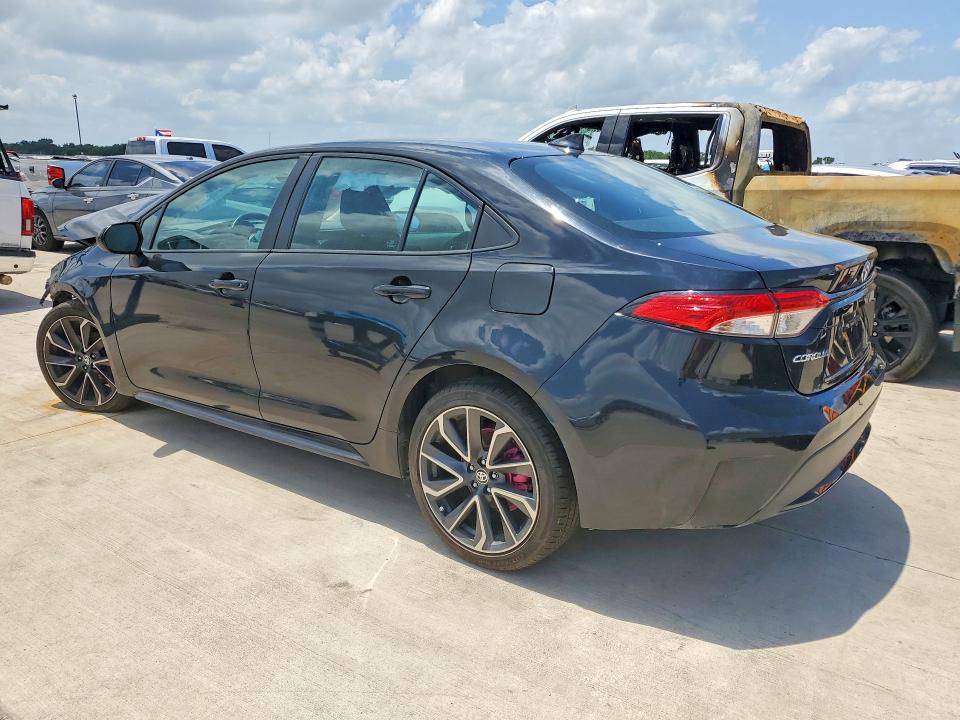 2021 Toyota Corolla VIN 5YFEPMAE3MP232980 COPART salvage auction — FRONT END, TX - CERTIFICATE OF TITLE, sold $600 on 2026-07-14 (photo 2)