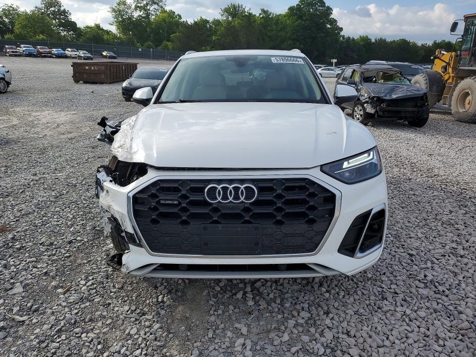 2022 Audi VIN WA1EAAFY8N2085553 COPART salvage auction — FRONT END, Tn - Salvage Certificate, sold $200 on 2026-07-30 (photo 5)