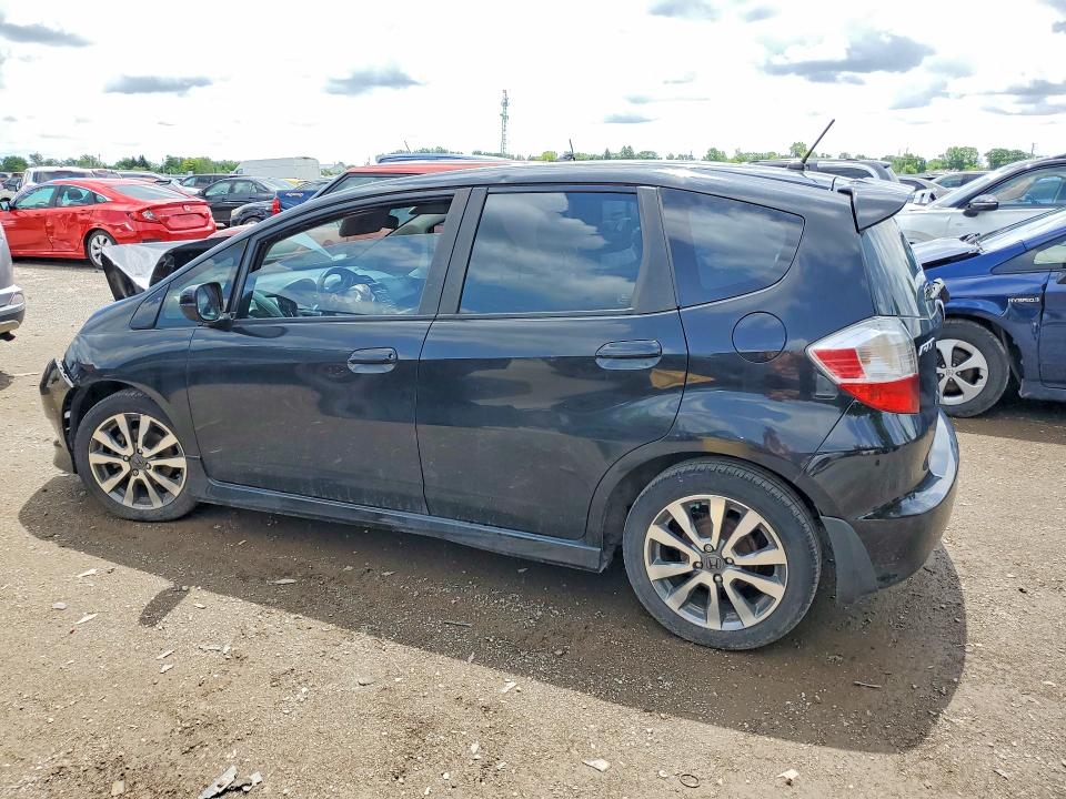 2014 Honda Fit VIN LUCGE8H77E3002099 COPART salvage auction — FRONT END, On - Permit Salvage, sold $375 on 2026-07-14 (photo 2)