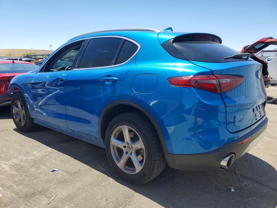 2020 Alfa romeo Stelvio VIN ZASPAJAN3L7C84304 COPART salvage auction — FRONT END, Nv - Salvage Title, sold $4,500 on 2026-07-22 (photo 2)
