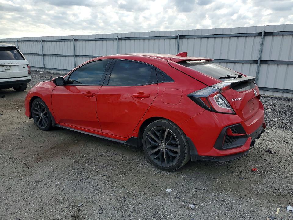 2021 Honda VIN SHHFK7G43MU200222 COPART salvage auction — FRONT END, Va - Cert Of Title - Salvage, sold $5,500 on 2026-07-22 (photo 2)