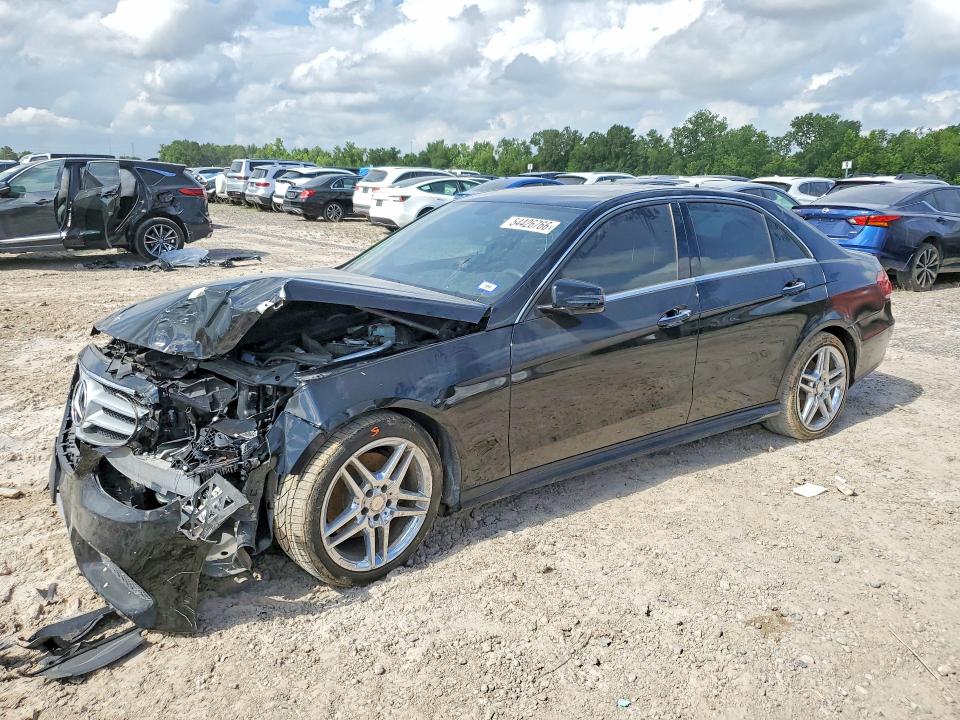 2016 Mercedes-benz E-klasse VIN WDDHF5KB6GB243782 COPART salvage auction — FRONT END, Tx - Salvage Vehicle Title, sold $2,700 on 2026-07-24 (photo 1)