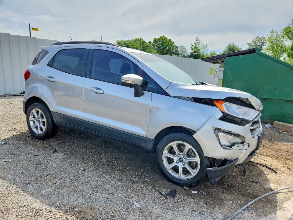 2021 Ford Ecosport VIN MAJ3S2GE4MC423887 COPART salvage auction — FRONT END, Ky - Cert Of Title-Salvage, sold $175 on 2026-07-30 (photo 4)