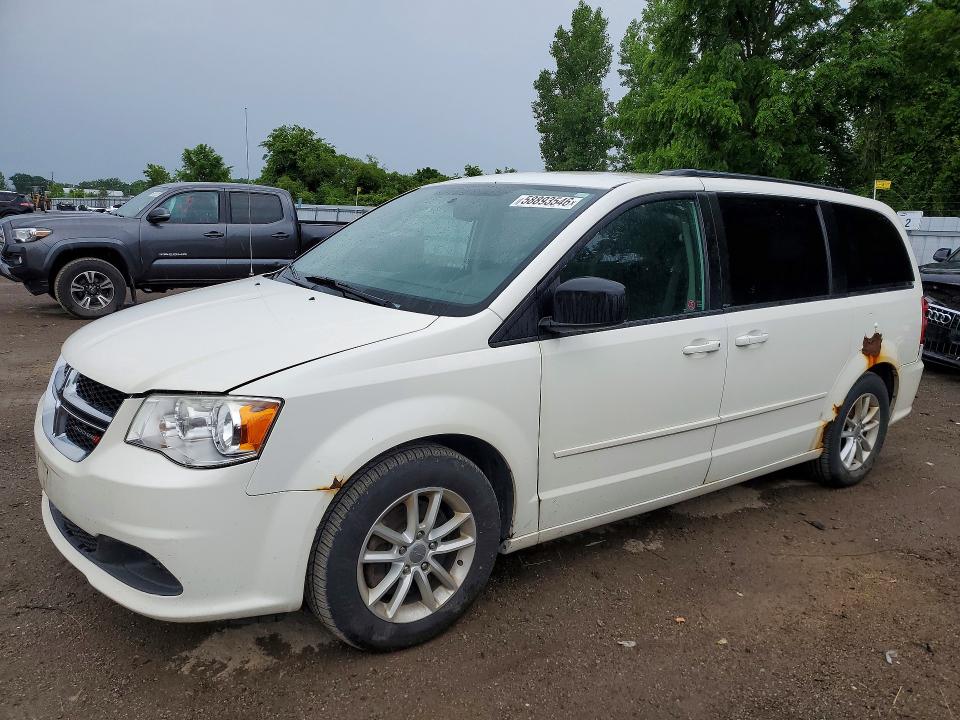 2013 Dodge Caravan VIN 2C4RDGBG0DR671565 COPART salvage auction — MECHANICAL, On - Permit No Brand - Unfit, sold $400 on 2026-08-11 (photo 1)