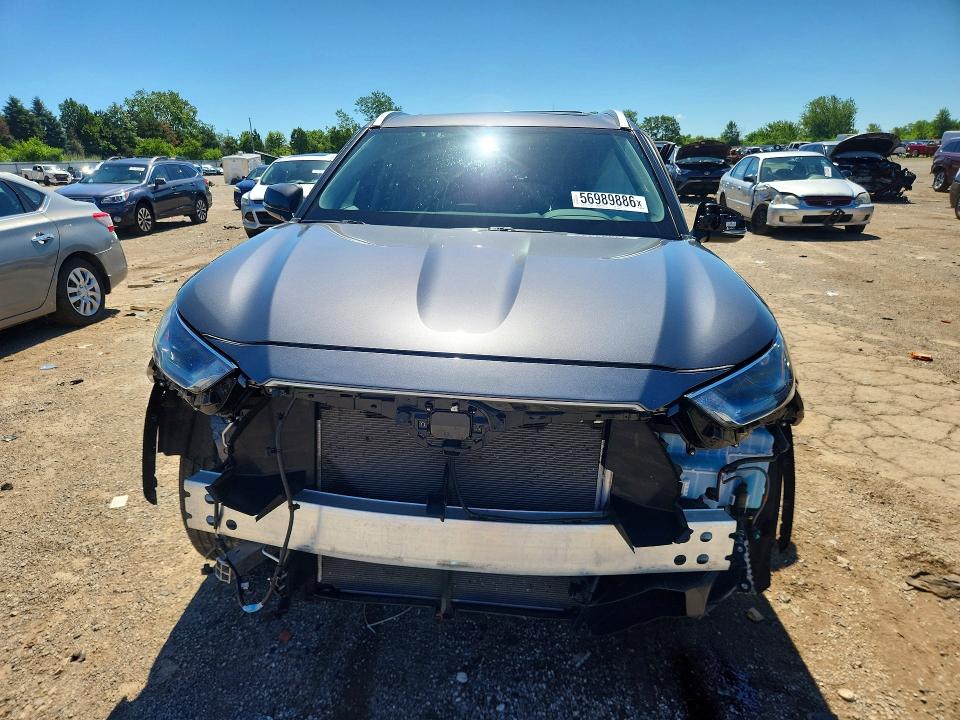 2022 Toyota VIN 5TDGZRBH2NS594624 COPART salvage auction — SIDE, Il - Salvage Certificate, sold $250 on 2026-07-21 (photo 5)