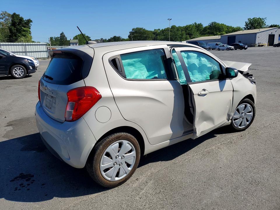 2017 Chevrolet Spark VIN KL8CA6SA4HC832771 COPART salvage auction — FRONT END, Nj - Cert Of Title-Salvage, sold $400 on 2026-07-21 (photo 3)