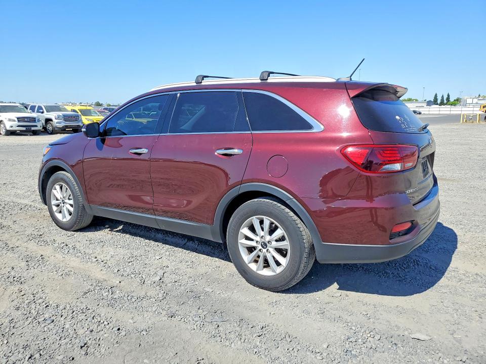 2020 Kia Sorento VIN 5XYPG4A30LG638175 COPART salvage auction — FRONT END, Ca - Salvage Certificate, sold $3,200 on 2026-07-16 (photo 2)