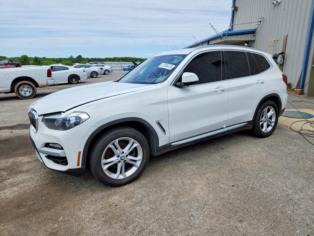 2019 BMW X3 VIN 5UXTR7C57KLF27359 COPART salvage auction — Side, TN - CERTIFICATE OF TITLE (P), sold $3,750 on 2026-06-30 (photo 1)
