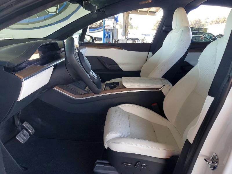 2023 Tesla Model x VIN 7SAXCAE58PF380199 COPART salvage auction — REAR END, Salvage Title, sold $11,100 on 2026-08-21 (photo 7)
