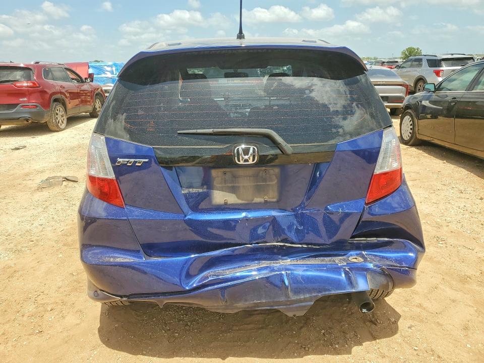 2013 Honda VIN JHMGE8H57DC033076 COPART salvage auction — REAR END, Tx - Salvage Vehicle Title, sold $2,150 on 2026-07-16 (photo 6)