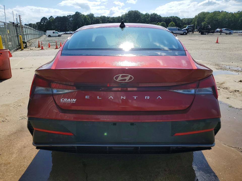 2025 Hyundai Elantra VIN KMHLL4DG9SU952778 COPART salvage auction — FRONT END, Ar - Certificate Of Title, sold $6,000 on 2026-07-02 (photo 6)