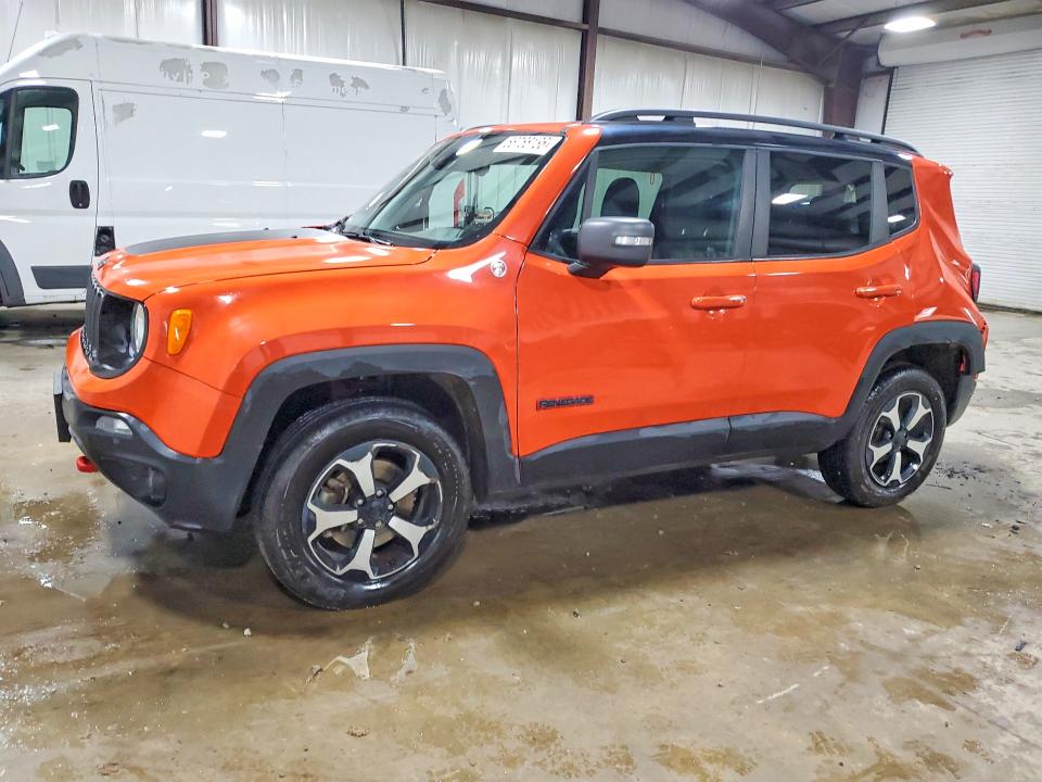 2021 Jeep Renegade VIN ZACNJDC14MPM12451 COPART salvage auction — REAR END, Pa - Certificate Of Salvage, sold $4,550 on 2026-08-05 (photo 1)
