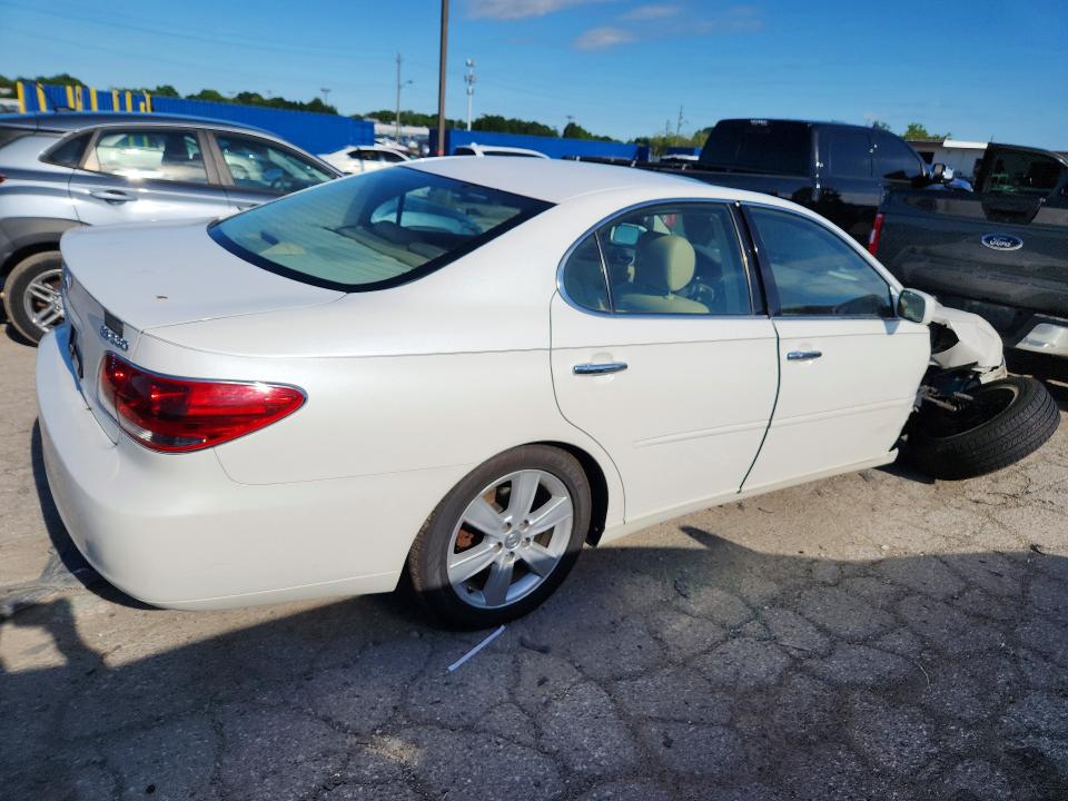 2005 Lexus ES VIN JTHBA30G555105162 COPART salvage auction — FRONT END, In - Cert Of Title-Salvage Title, sold $675 on 2026-07-21 (photo 3)