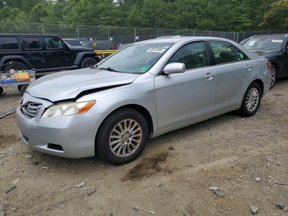 2007 Toyota Camry VIN JTNBE46K573056966 COPART salvage auction — FRONT END, Md - Cert Of Salvage > 75% Damage, sold $775 on 2026-07-24 (photo 1)