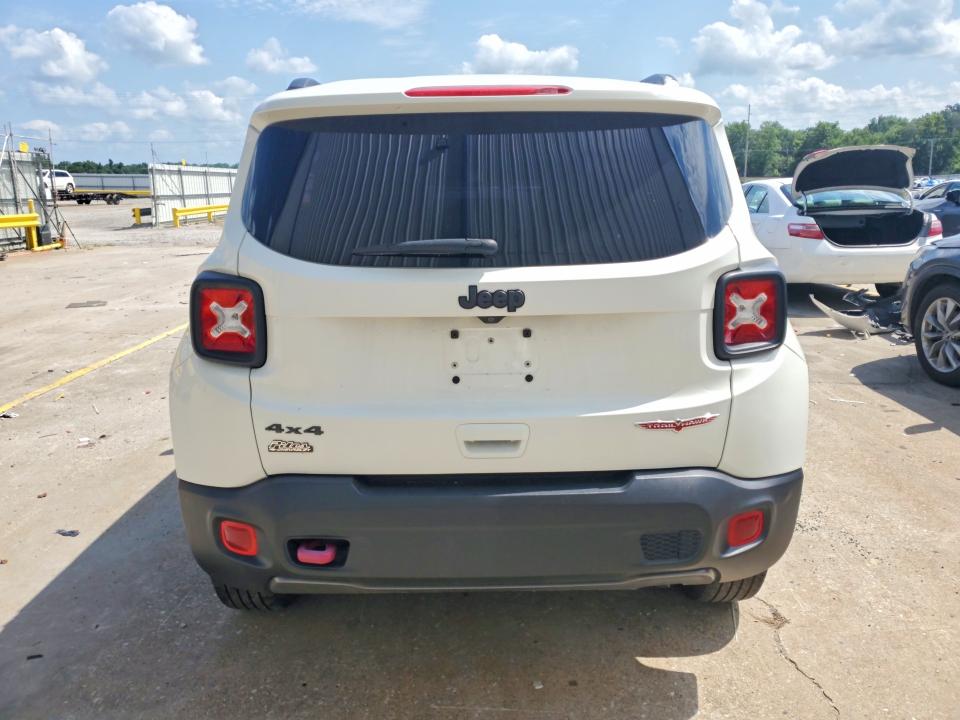 2019 Jeep Renegade VIN ZACNJBC11KPJ94082 COPART salvage auction — SIDE, Ky - Cert Of Title-Salvage, sold $3,350 on 2026-08-19 (photo 6)