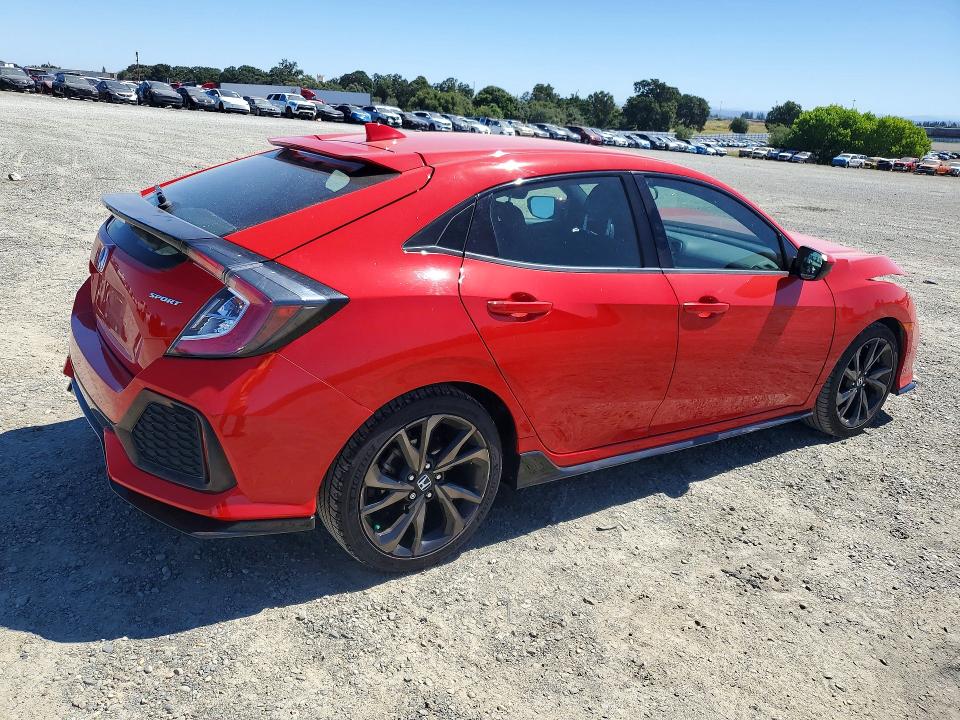 2018 Honda VIN SHHFK7H42JU404861 COPART salvage auction — FRONT END, Ca - Salvage Certificate, sold $4,050 on 2026-07-02 (photo 3)