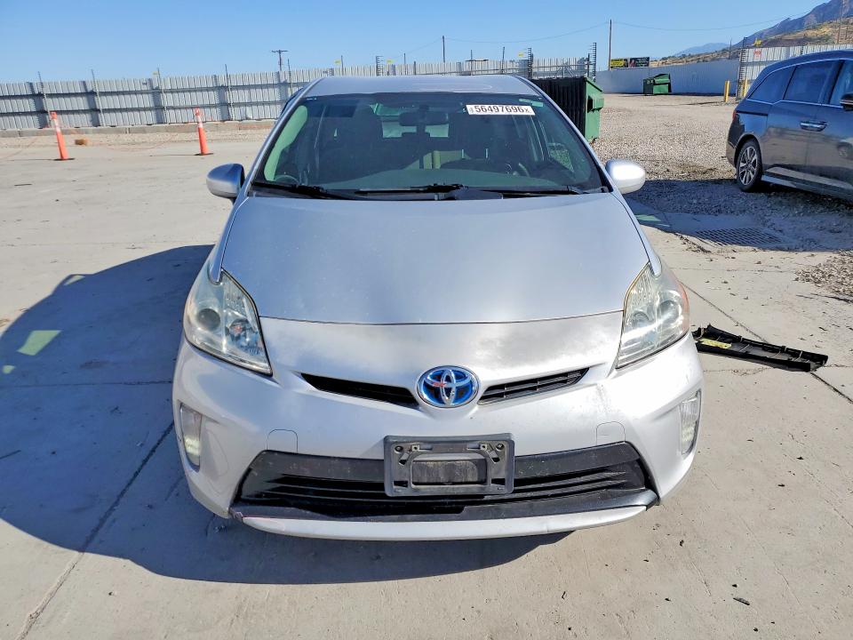 2015 Toyota Prius VIN JTDKN3DU0F0413862 COPART salvage auction — SIDE, Ut - Salvage Certificate, sold $3,100 on 2026-07-06 (photo 5)