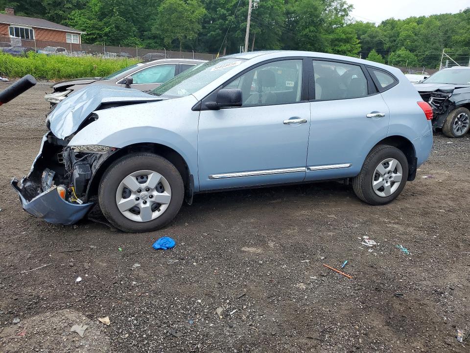 2014 Nissan Rogue VIN JN8AS5MV0EW203206 COPART salvage auction — FRONT END, MD - CERT OF SALVAGE > 75% DAMAGE, sold $375 on 2026-07-30 (photo 1)
