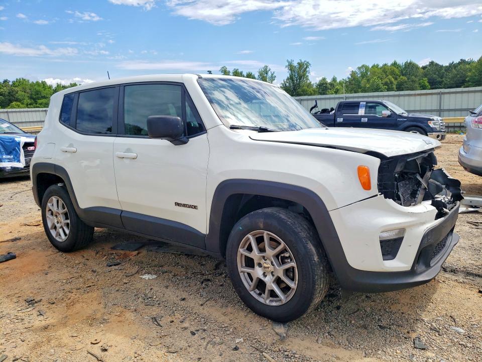 2023 Jeep VIN ZACNJDB19PPP54001 COPART salvage auction — FRONT END, Va - Cert Of Title - Salvage, sold $1,950 on 2026-07-10 (photo 4)