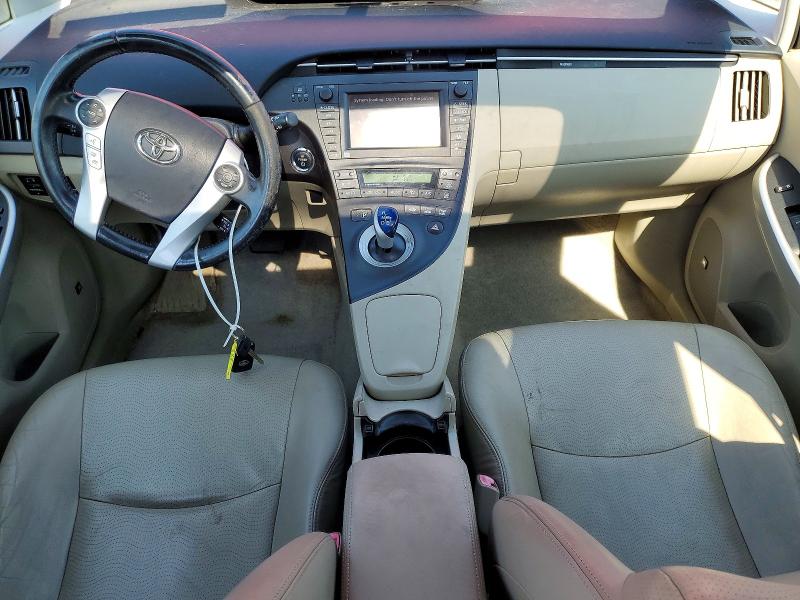 2010 Toyota Prius VIN JTDKN3DU9A0186695 COPART salvage auction — NORMAL WEAR, Me - Certificate Of Title, sold $1,200 on 2026-07-08 (photo 8)