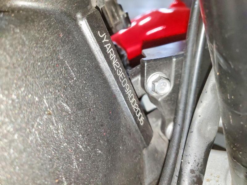 2009 Yamaha Yzfr1 VIN JYARN23E09A002006 COPART salvage auction — VANDALISM, Mn - Cert Of Title-Salvage, sold $2,700 on 2026-07-02 (photo 9)