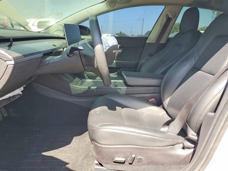 2022 Tesla Model 3 VIN 5YJ3E1EA7NF167664 COPART salvage auction — FRONT END, Ca - Salvage Certificate, sold $6,100 on 2026-07-08 (photo 7)