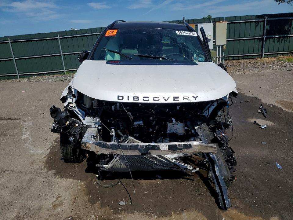 2024 Land rover Discovery VIN SALCL2FXXRH347458 COPART salvage auction — FRONT END, PA - CERTIFICATE OF SALVAGE, sold $3,150 on 2026-08-26 (photo 5)