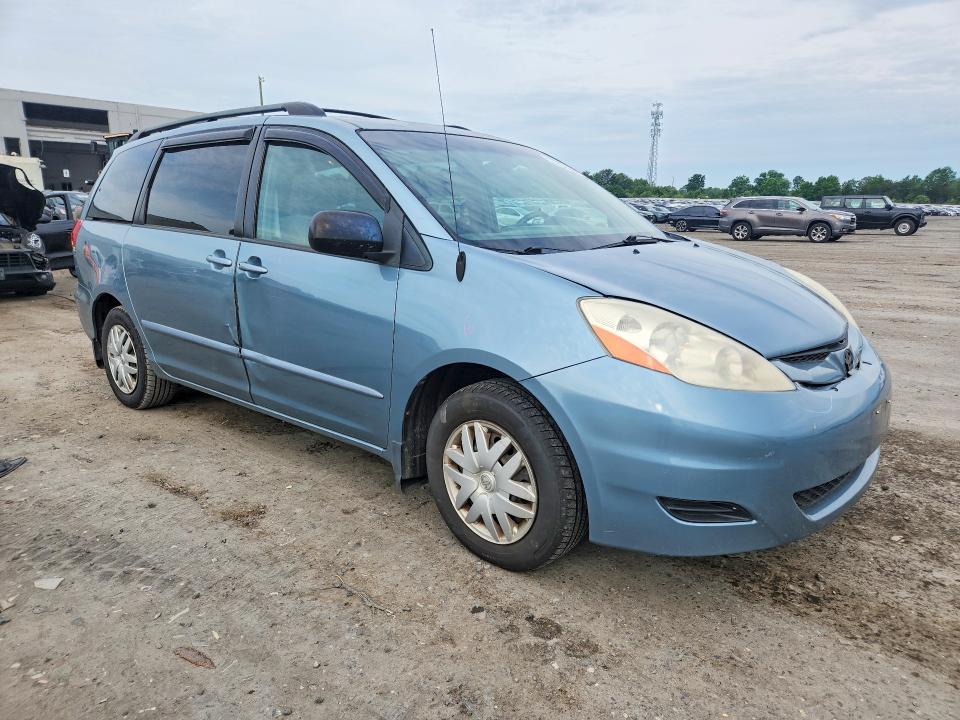 2007 Toyota Sienna VIN 5TDZK23C87S057198 COPART salvage auction — FRONT END, Va - Cert Of Title - Salvage, sold $625 on 2026-07-29 (photo 4)