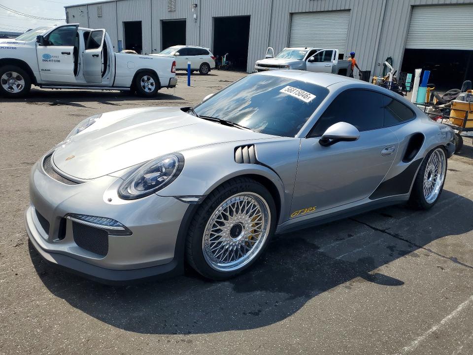2016 Porsche 911 VIN WP0AF2A99GS192917 COPART salvage auction — REAR END, Salvage Title, sold $114,000 on 2026-08-06 (photo 1)