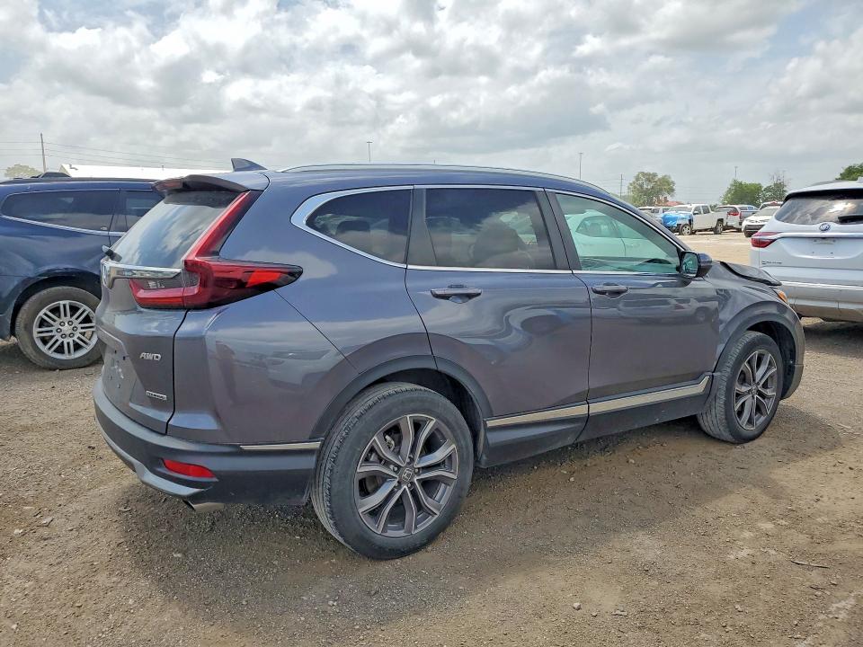 2021 Honda Cr-v VIN 2HKRW2H99MH681935 COPART salvage auction — FRONT END, IA - CERT OF TITLE-SALVAGE TITLE, sold $9,600 on 2026-07-31 (photo 3)