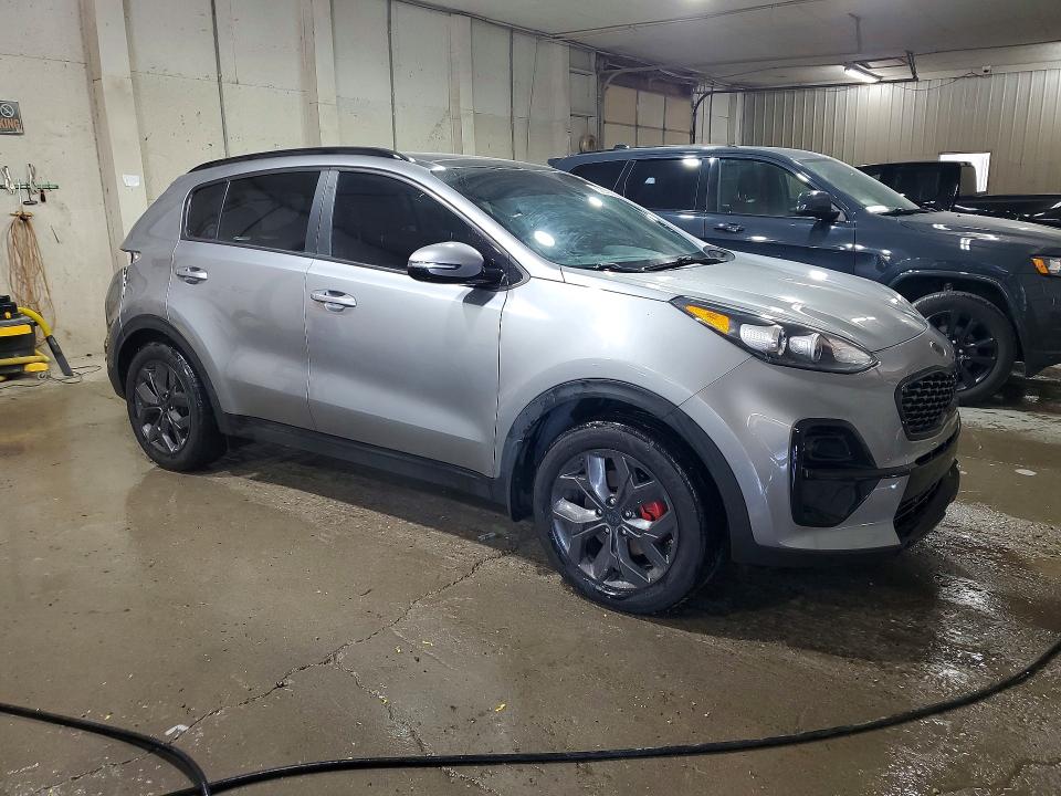 2021 Kia VIN KNDP63AC0M7935653 COPART salvage auction — REAR END, Tn - Salvage Certificate, sold $175 on 2026-07-21 (photo 4)