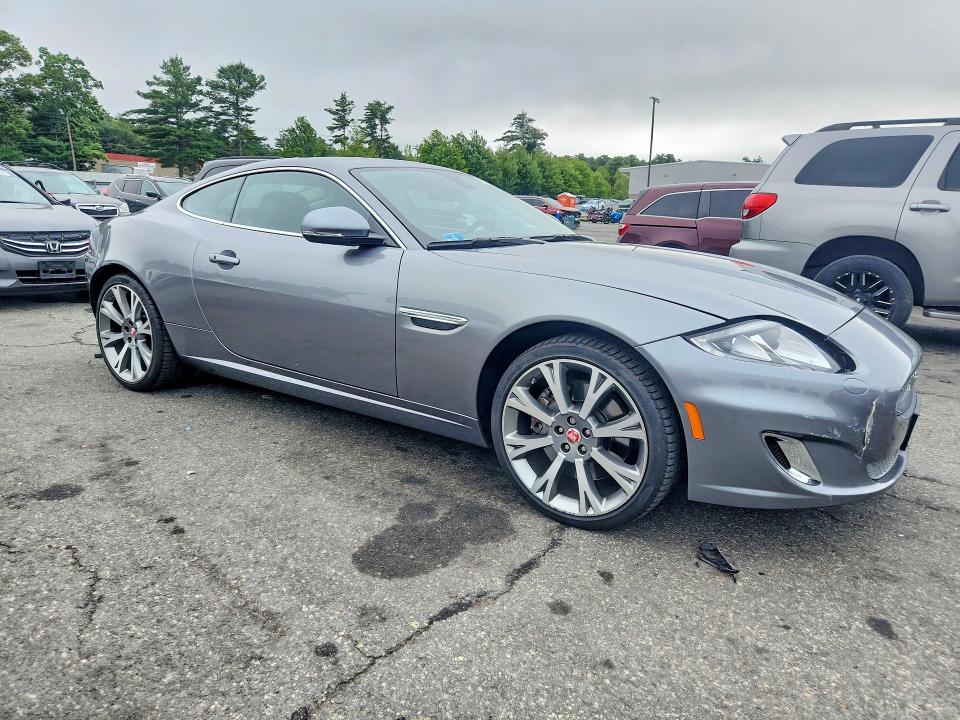2014 Jaguar VIN SAJWA4FB6ELB54620 COPART salvage auction — FRONT END, Ri - Salvage Certificate Of Title, sold $10,900 on 2026-07-21 (photo 4)