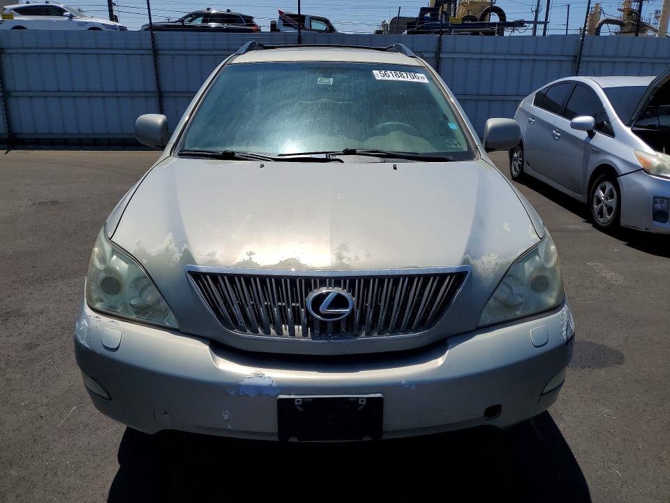 2005 Lexus Rx 330 VIN 2T2GA31U15C038750 COPART salvage auction — MINOR DENT/SCRATCHES, CA - JUNK RECEIPT, sold $1,450 on 2026-07-29 (photo 5)