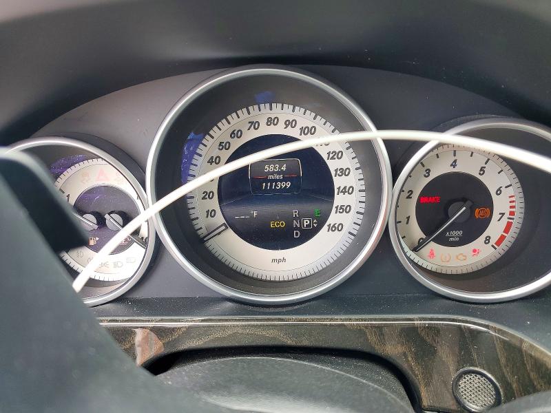 2014 Mercedes-benz VIN WDDHF5KB3EA807374 COPART salvage auction — FRONT END, Tn - Salvage Certificate, sold $1,800 on 2026-08-17 (photo 9)