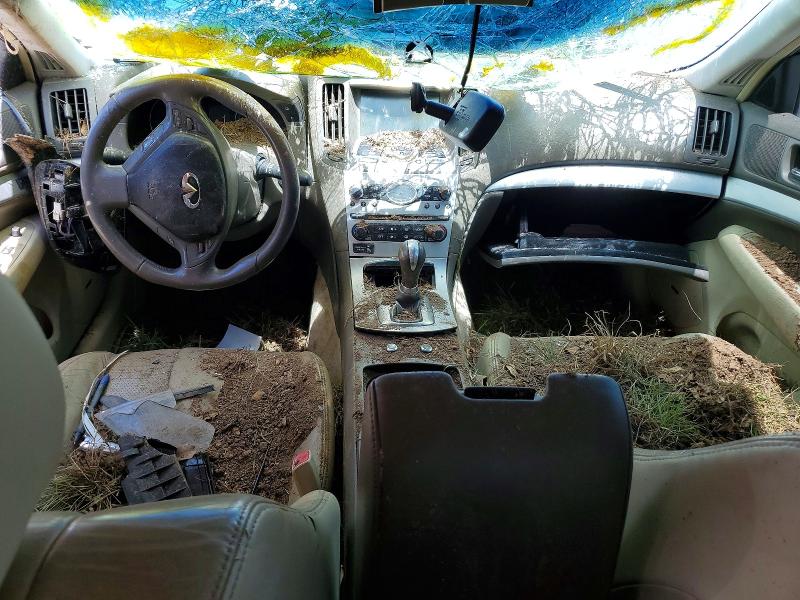 2009 Infiniti G VIN JNKCV61F99M362787 COPART salvage auction — ROLLOVER, Ga - Cert Of Title-Salvage, sold $250 on 2026-07-29 (photo 8)