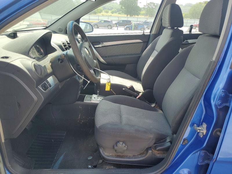 2010 Chevrolet Aveo VIN KL1TD6DE1AB111227 COPART salvage auction — MINOR DENT/SCRATCHES, Tn - Certificate Of Title, sold $750 on 2026-07-27 (photo 7)