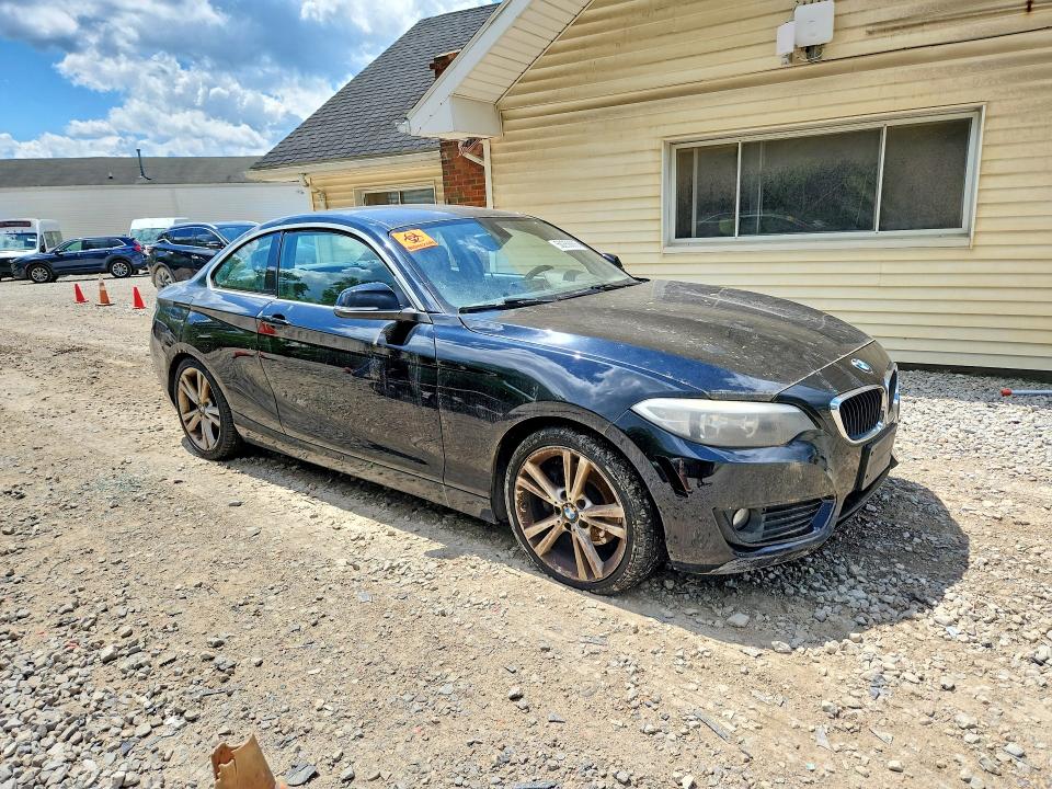 2015 BMW 2er VIN WBA1F7C53FVX96237 COPART salvage auction — NORMAL WEAR, Oh - Certificate Of Title, sold $700 on 2026-07-29 (photo 4)