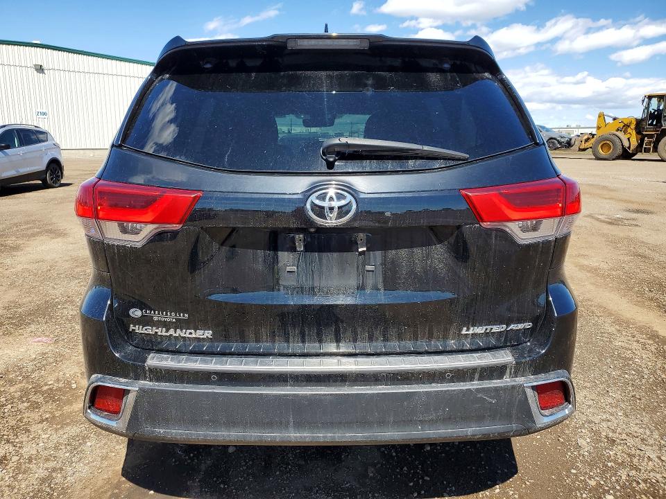 2019 Toyota VIN 5TDDZRFH4KS981412 COPART salvage auction — FRONT END, Salvage Title, sold $6,800 on 2026-07-21 (photo 6)