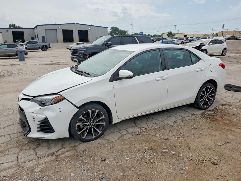 2019 Toyota Corolla VIN 5YFBURHE6KP888747 COPART salvage auction — FRONT END, OK - CERTIFICATE OF TITLE, sold $5,400 on 2026-07-16 (photo 1)
