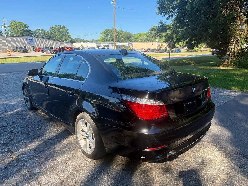 2010 BMW 5 series VIN WBANV1C50AC159960 COPART salvage auction — MINOR DENT/SCRATCHES, Pa - Dealer Only Clean Title (P), sold $475 on 2026-07-02 (photo 3)