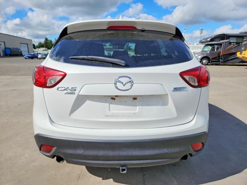 2015 Mazda Cx-5 VIN JM3KE4DYXF0529571 COPART salvage auction — FRONT END, Or - Salvage Title Certificate, sold $2,300 on 2026-07-20 (photo 6)