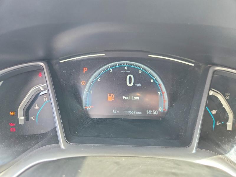 2018 Honda Civic VIN JHMFC1F37JX030936 COPART salvage auction — FRONT END, Nd - Certificate Of Title For A Veh, sold $2,700 on 2026-07-16 (photo 9)