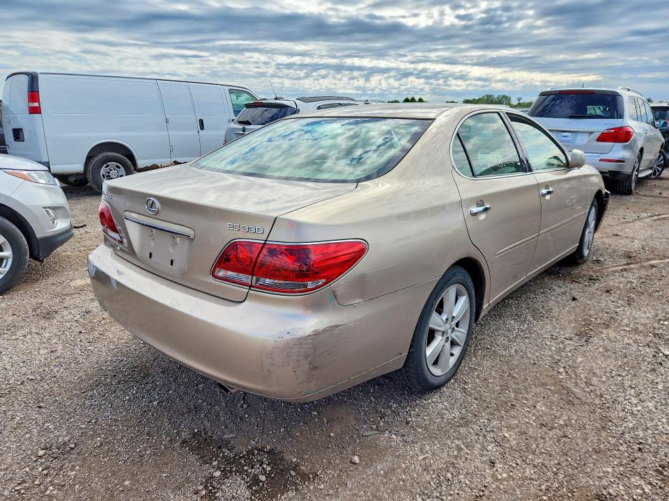2006 Lexus ES VIN JTHBA30G665157241 COPART salvage auction — FRONT END, Il - Salvage Certificate, sold $700 on 2026-07-14 (photo 3)