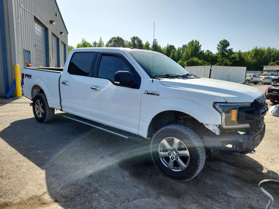 2018 Ford F-150 lightning VIN 1FTFW1E55JKF34118 COPART salvage auction — FRONT END, TN - CERT OF TITLE-REBUILT VEHICLE, sold $8,300 on 2026-07-09 (photo 4)
