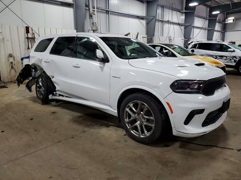 2022 Dodge Durango VIN 1C4SDJCT4NC106823 COPART salvage auction — REAR END, Mn - Cert Of Title-Salvage, sold $9,500 on 2026-07-28 (photo 4)