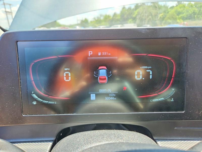 2024 Kia Sportage VIN KNDPUCDF1R7297450 COPART salvage auction — REAR END, Nc - Salvage Certificate Of Title, sold $6,300 on 2026-07-27 (photo 9)